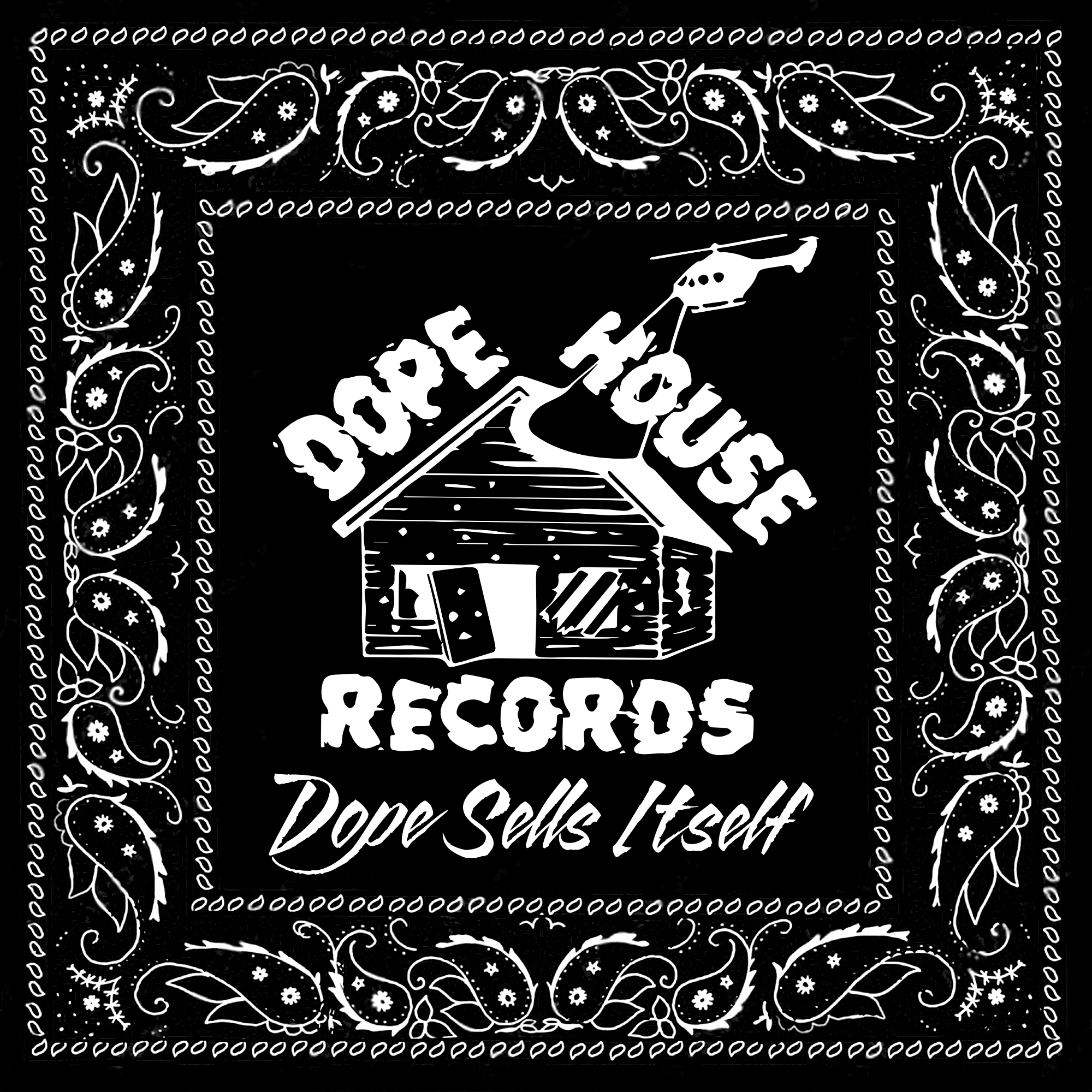 DHR Logo Bandanas - Dope House Records