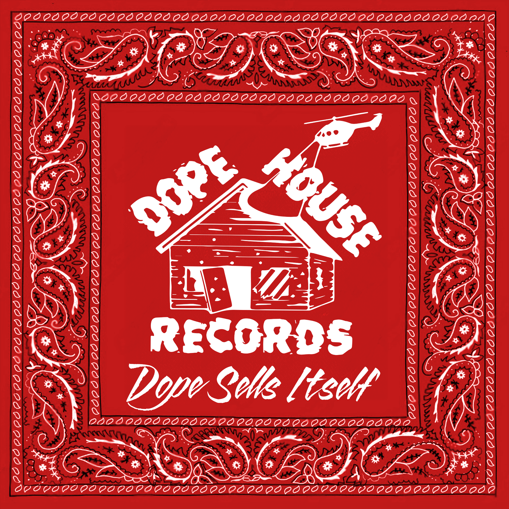 DHR Logo Bandanas - Dope House Records