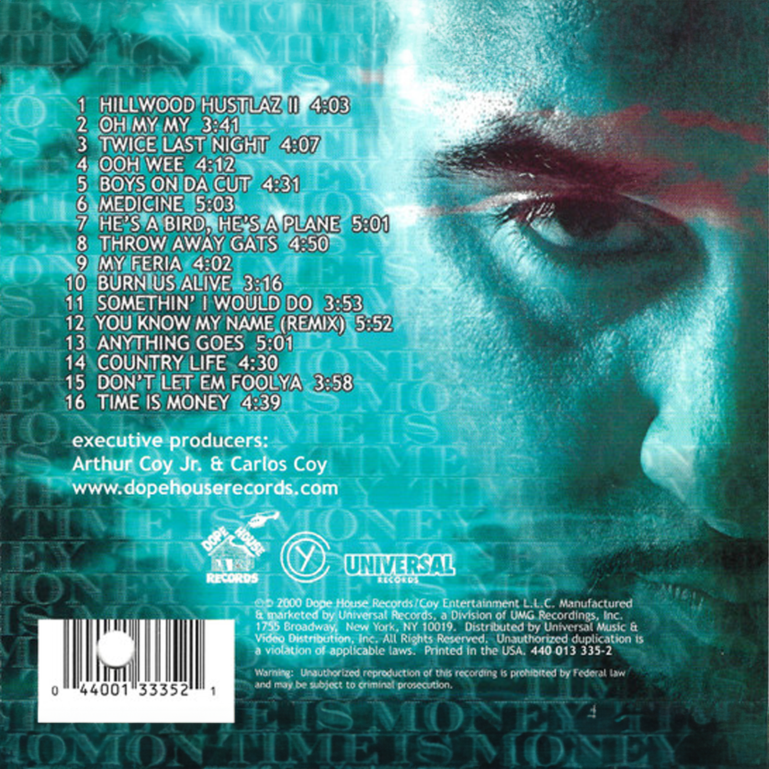 SPM Time Is Money - CD - Dope House Records