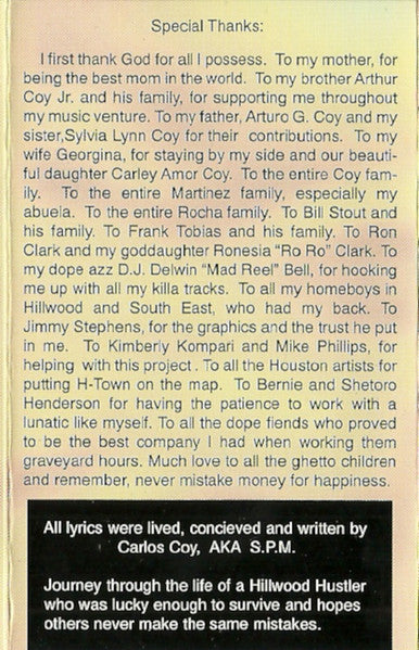 Hillwood - Tape - Dope House Records