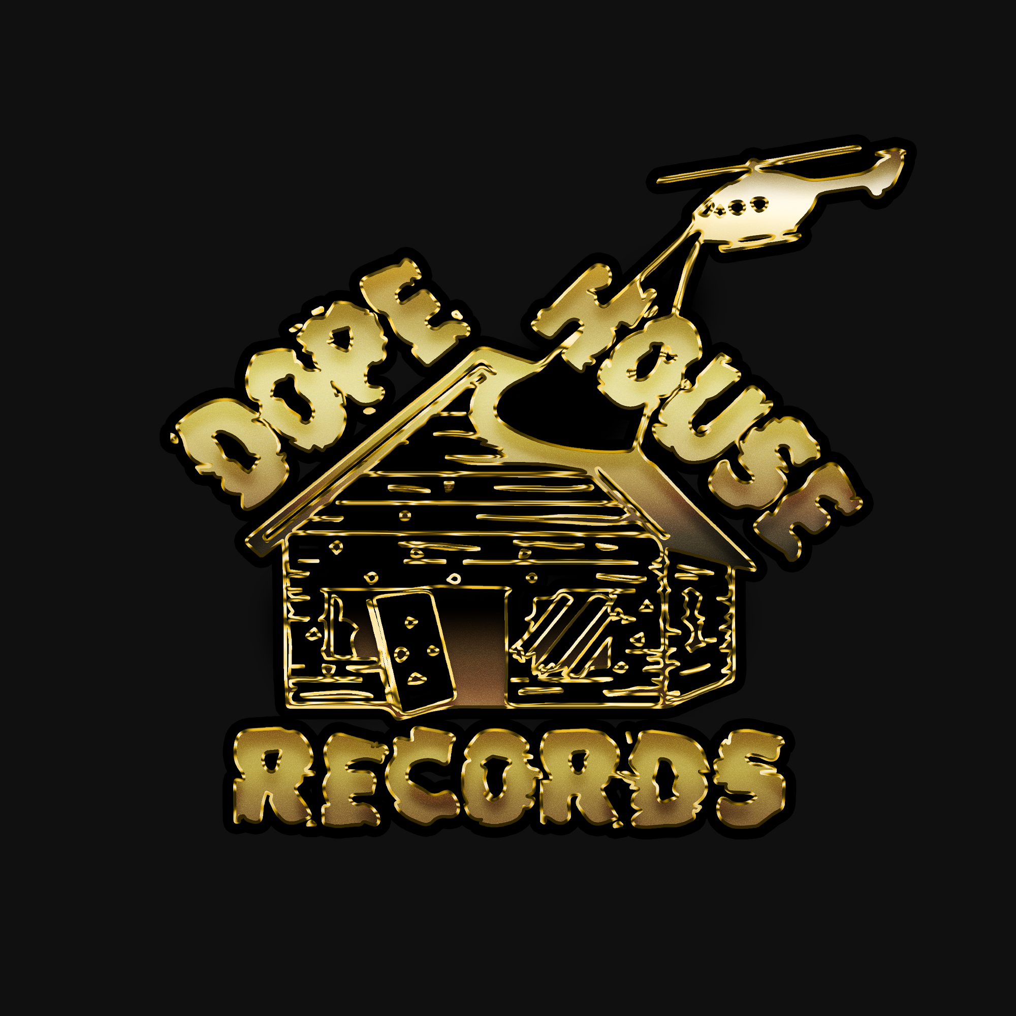 DHR Logo Stickers - Dope House Records