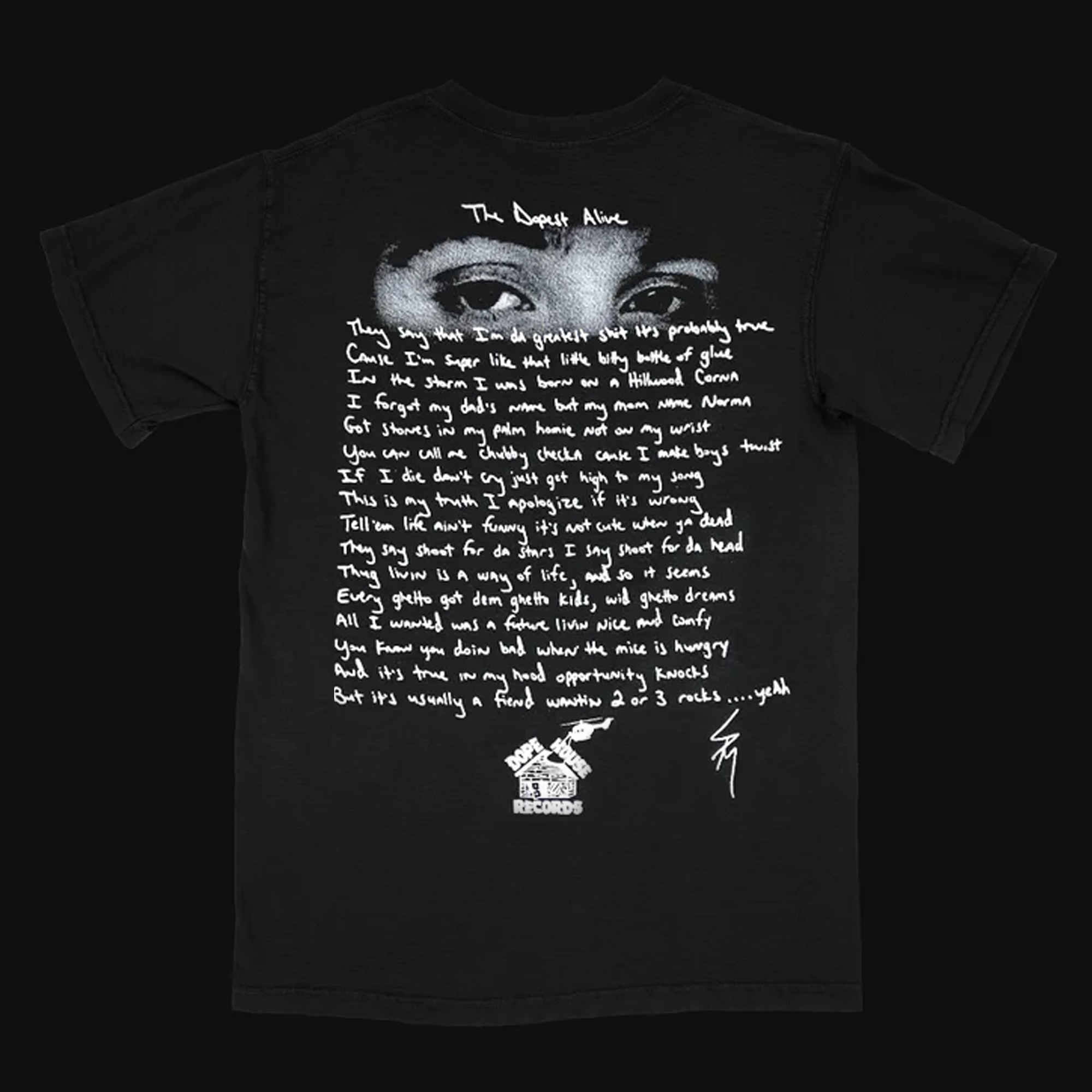 When Devils Strike Tee - Black - Dope House Records