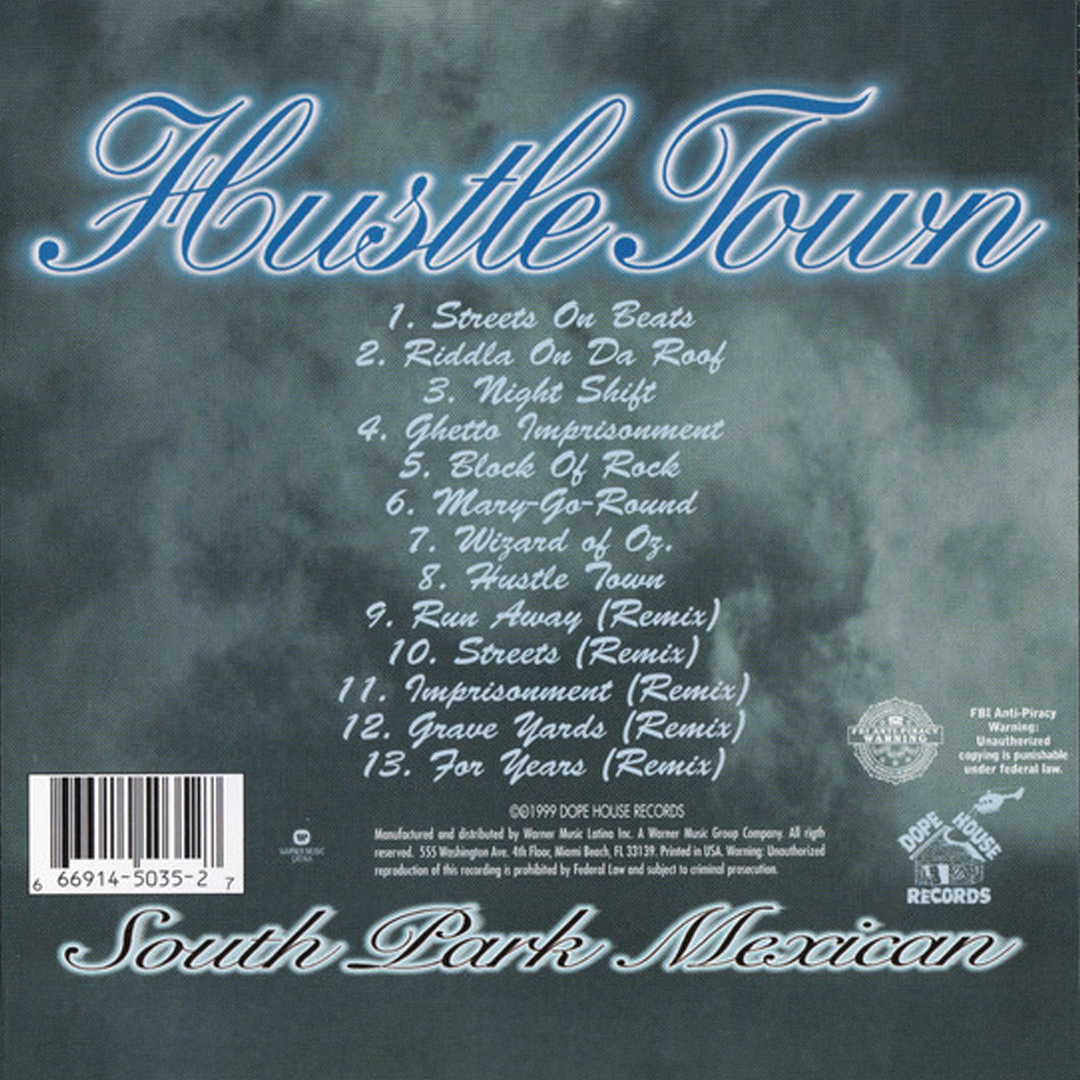 SPM Hustle Town - CD - Dope House Records