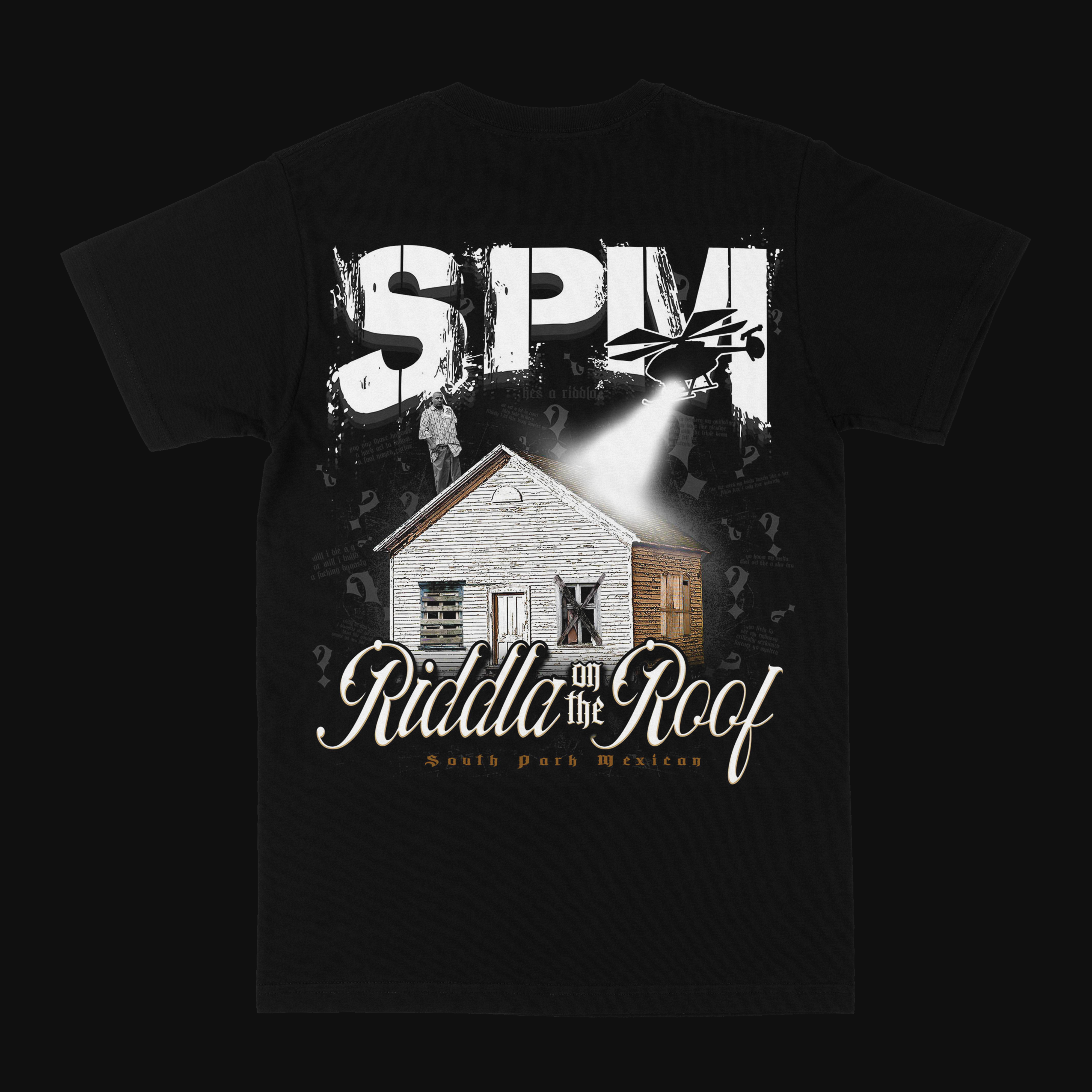 Riddla on the Roof - Black - Dope House Records