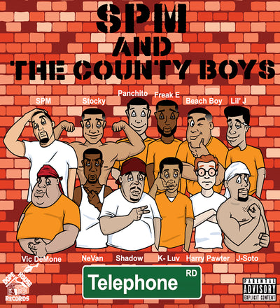 SPM AND THE COUNTY BOYS - CD - Dope House Records